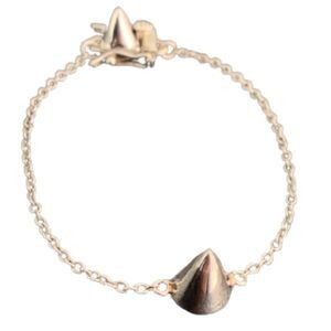 Eddie Borgo Silver Spike Bracelet – Sculptural Cone Design – Signed